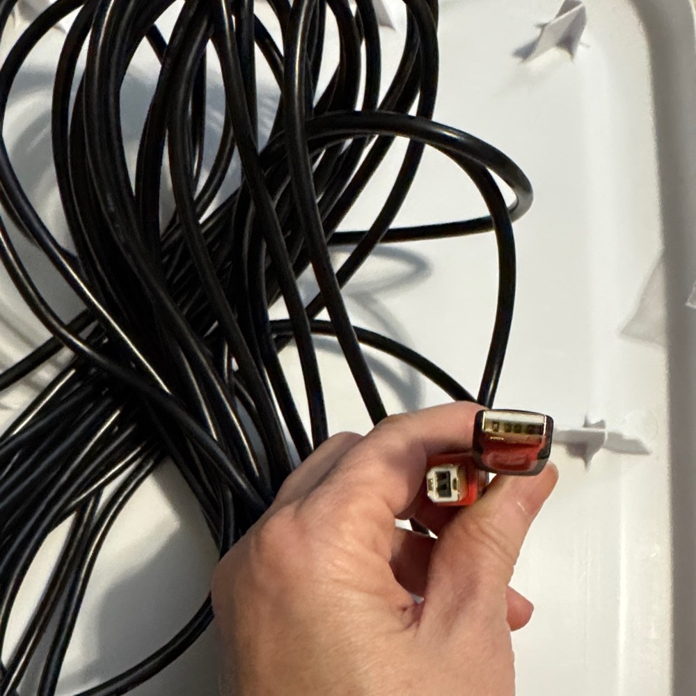 50 foot Printer Cable